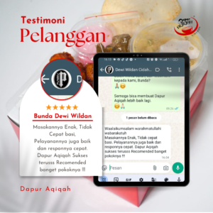 testimoni dapur aqiqah cirebon