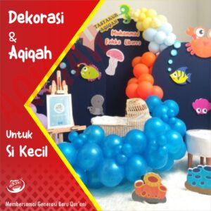 dekorasi aqiqah dapur aqiqah cirebon majalengka kuningan jawa barat