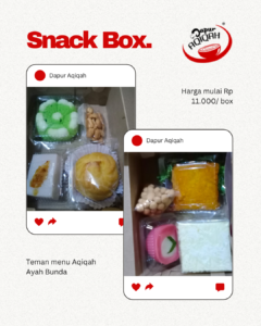 snack box dapur aqiqah cirebon
