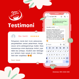 testi ibu santi dapur aqiqah cirebon