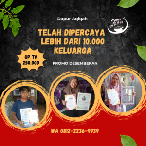 promo disc dapur aqiqah cirebon kuningan majalengka indramayu brebes tegal banjar ciamis pangandaran