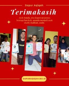 telah dipercaya ribuan keluarga dapur aqiqah cirebon kuningan majalengka indramayu brebes ciamis banjar patroman cilacap pangandaran